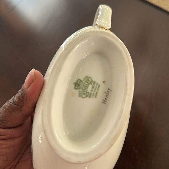 AYNSLEY Henley Gravy Ladle Bone China - Picture 6 of 6